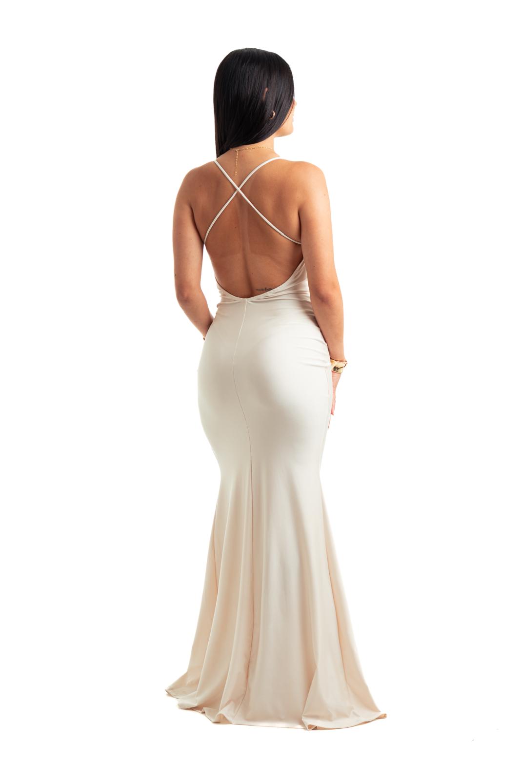 Luna Nude Dress Size S