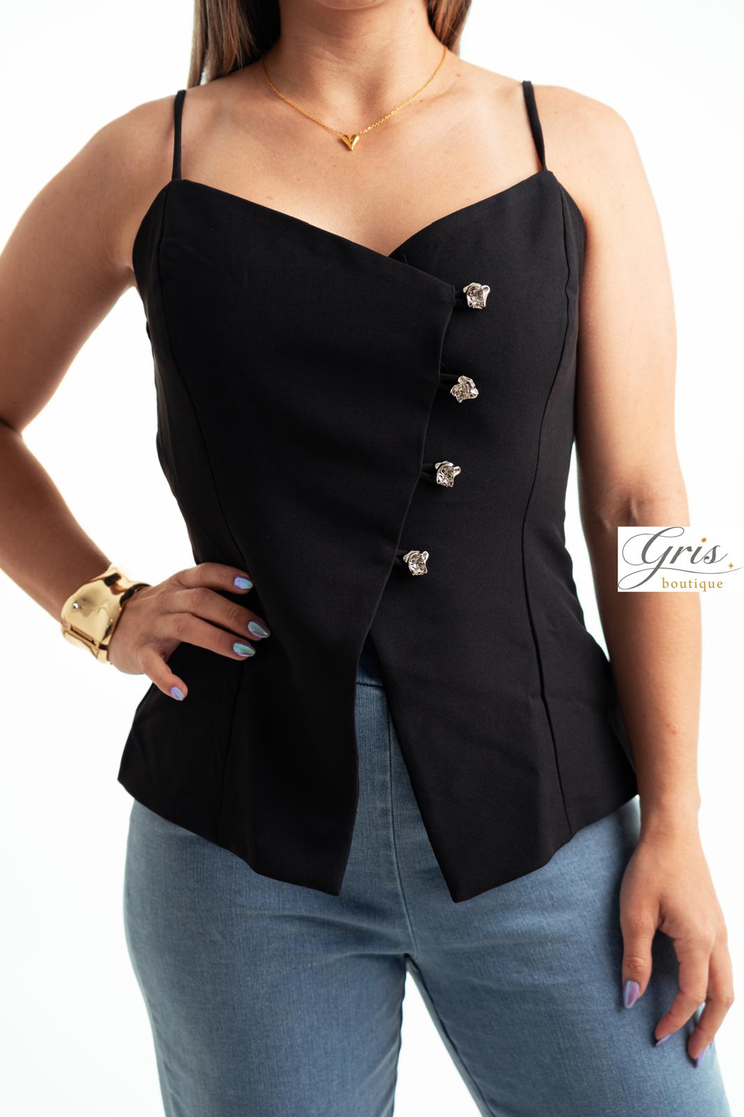 Diana White Blouse L