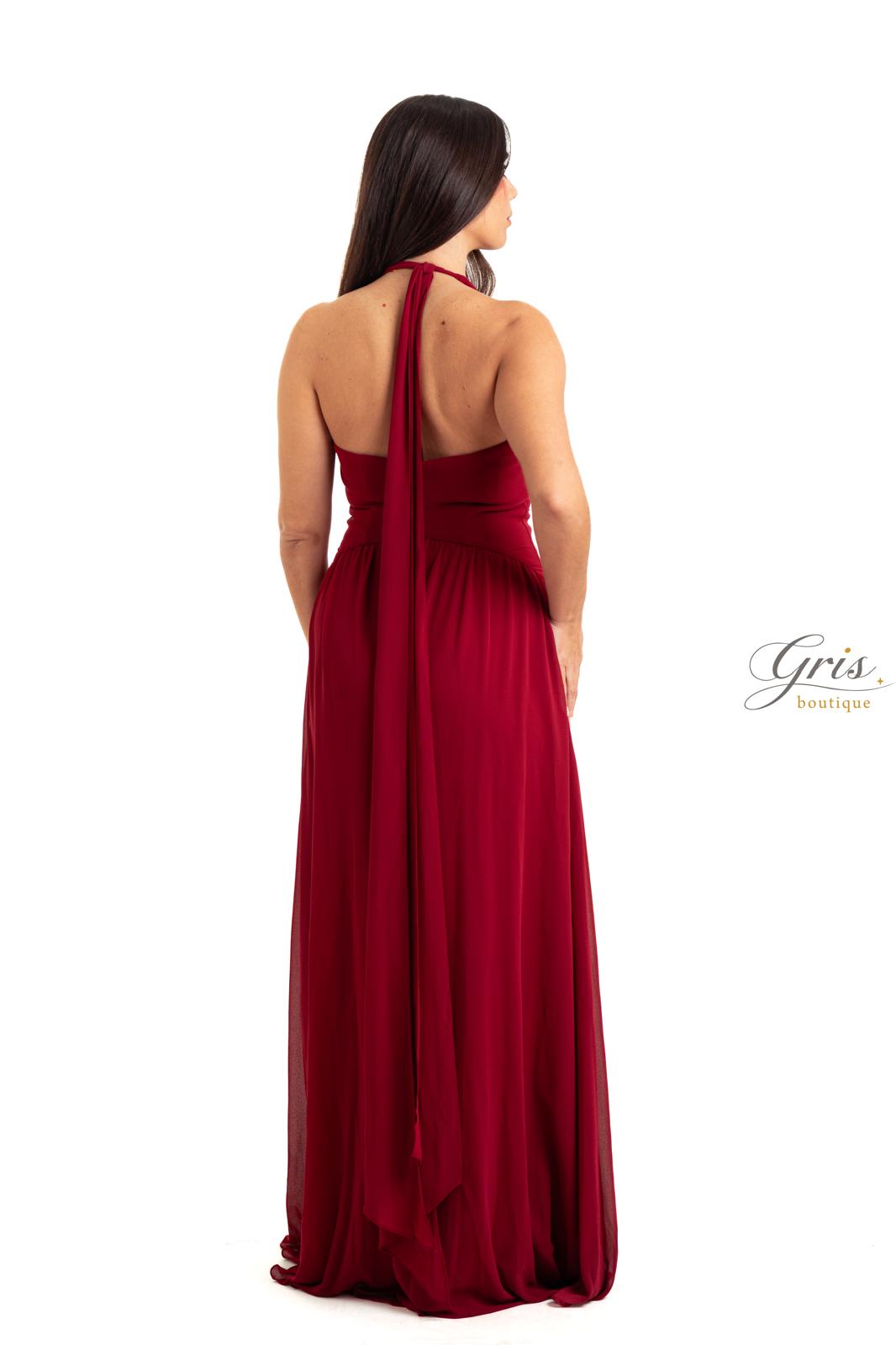 Nova Wine Dress