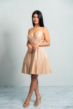 Rose Gold Glitter Dress