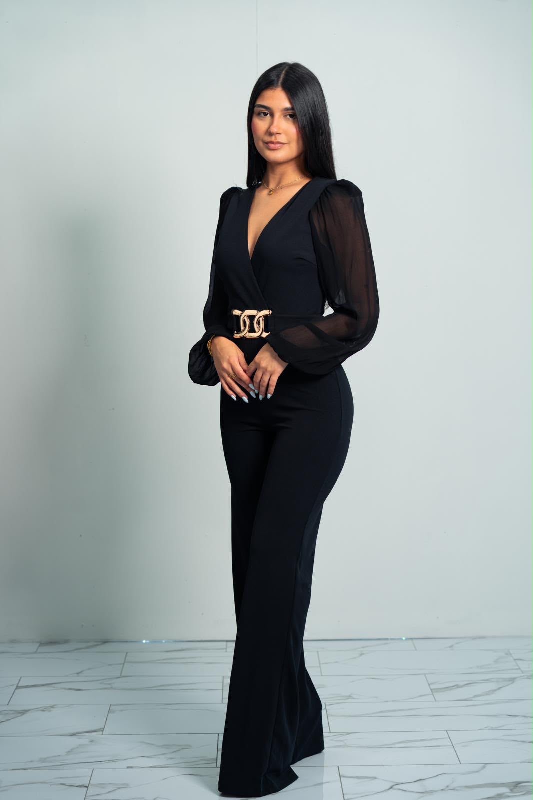 Mara Black Jumpsuit