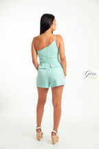Ainhoa LT Blue Romper