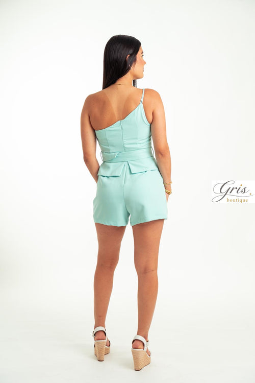 Ainhoa LT Blue Romper