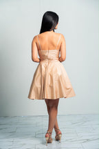 Rose Gold Glitter Dress
