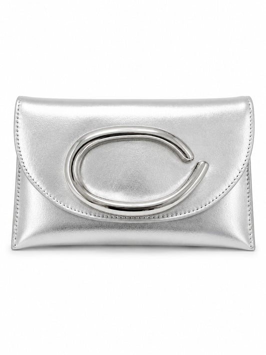 Aria Silver Clutch