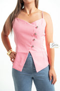 Diana Pink Blouse