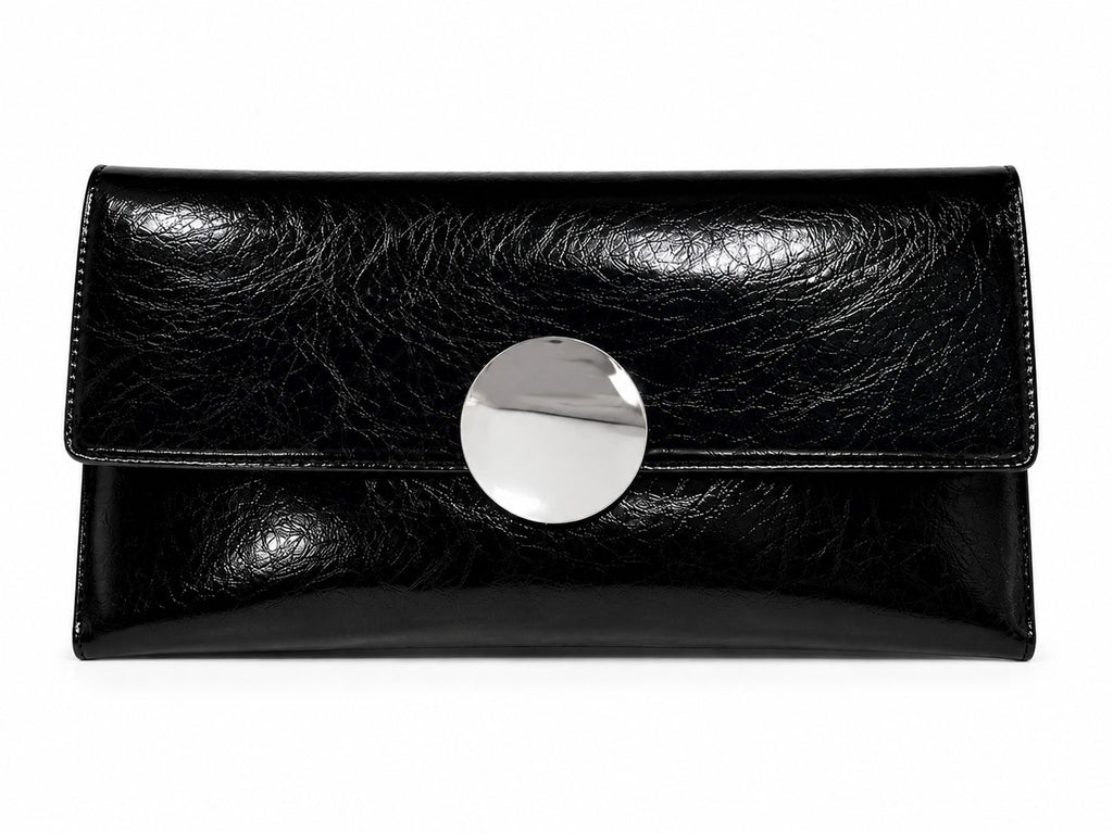 Elegante bolso de mano negro