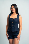 Ruby Dark Denim Set