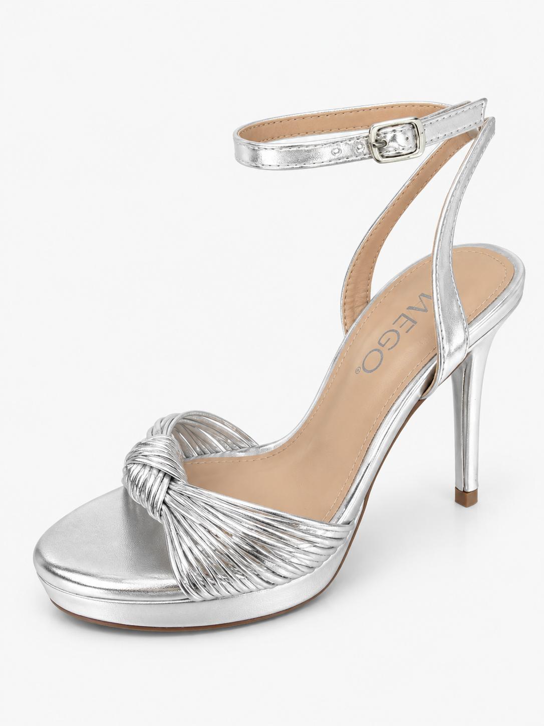Via Ego Sandals Platforms Fakhir Beige Size 7