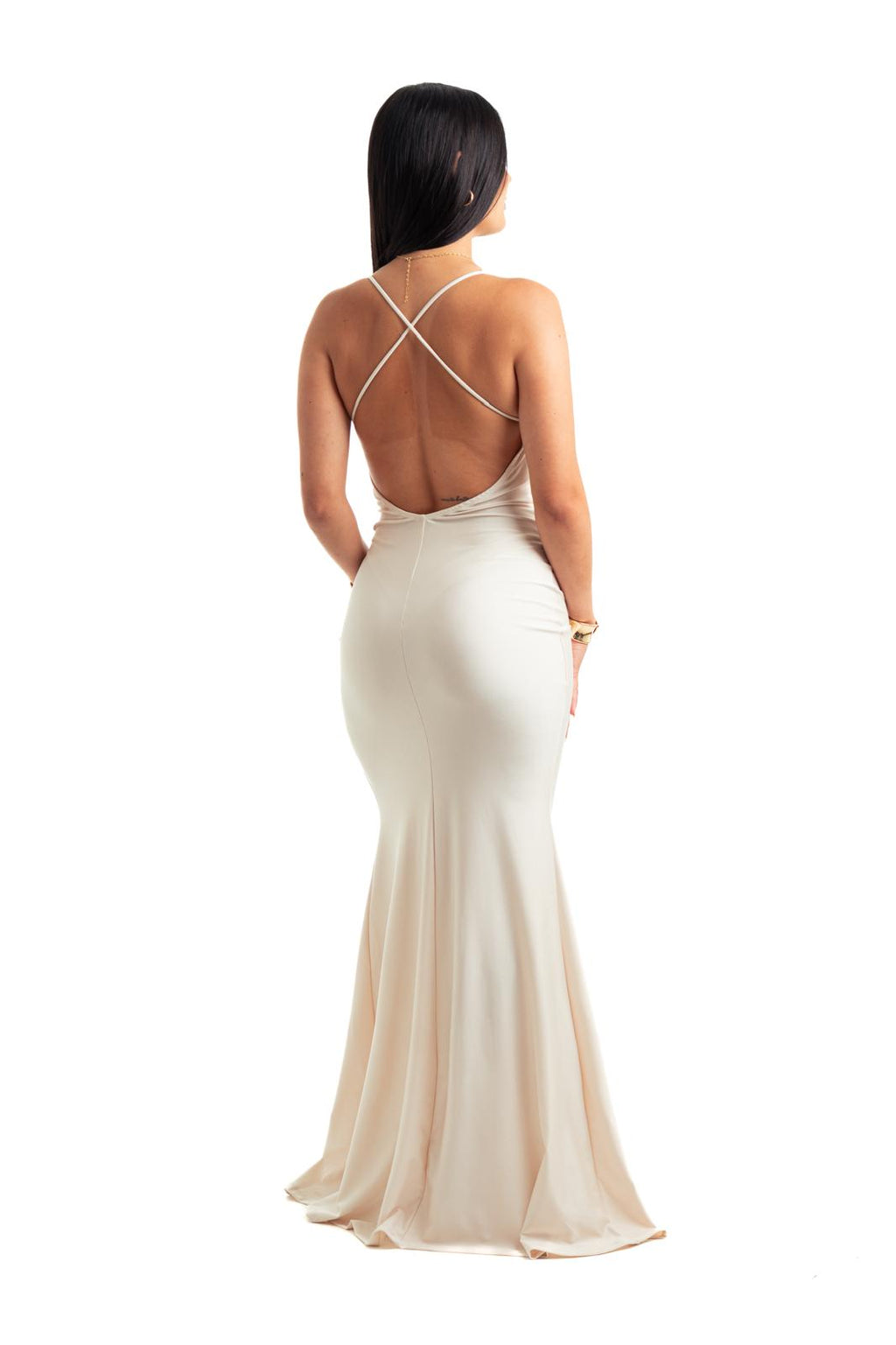 Vestido Luna Nude