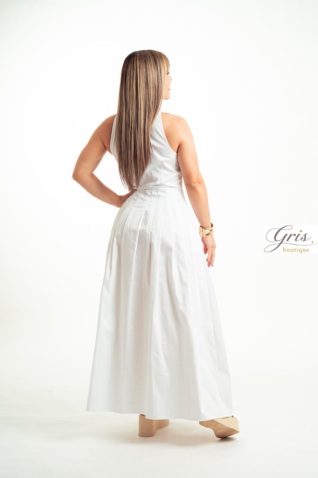 Kai White Dress Size L