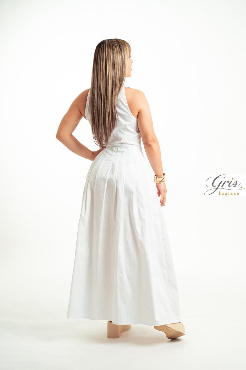 Vestido blanco Kai