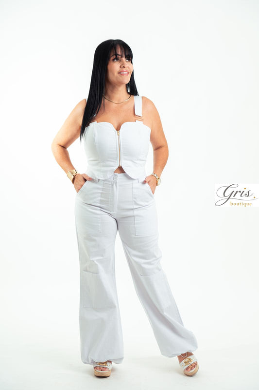 Yara White Set Size S