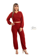 Índigo Rojo Conjunto