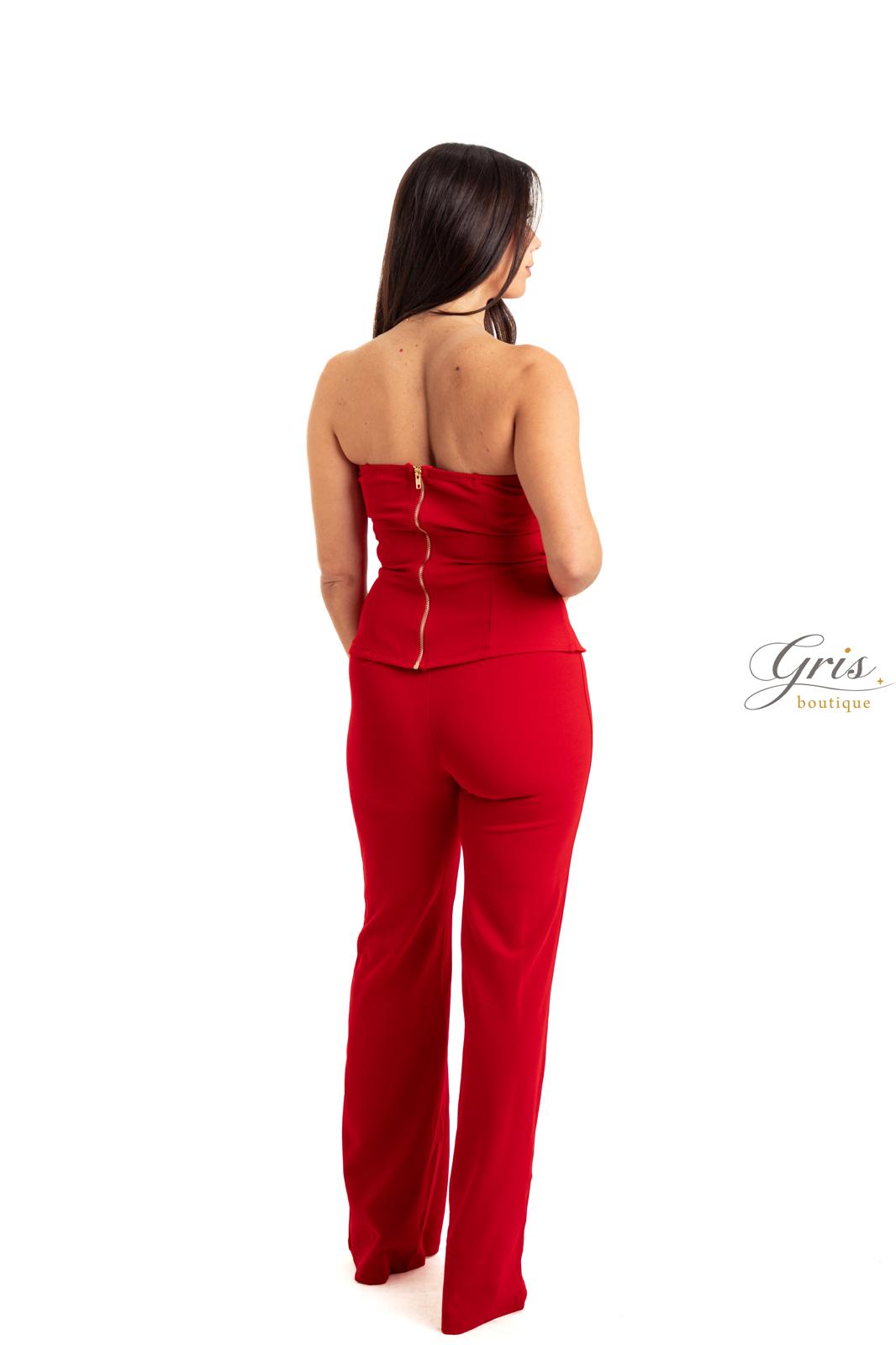 Set de 3 piezas Luxe Rojo