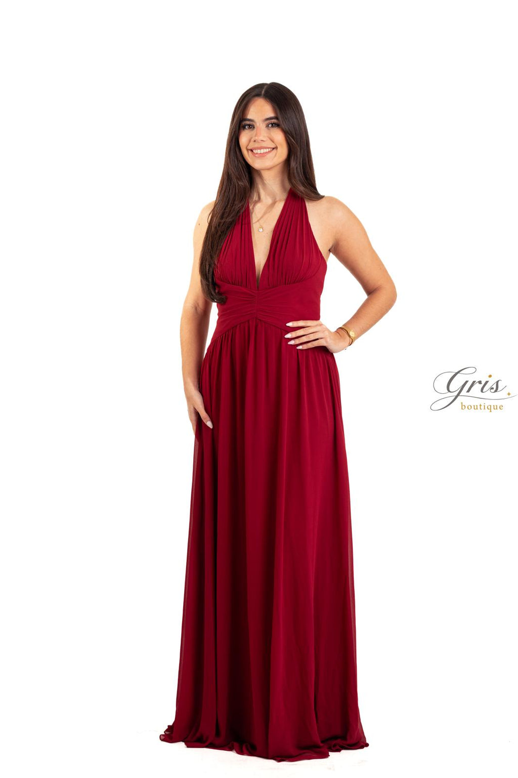 Vestido de vino Nova