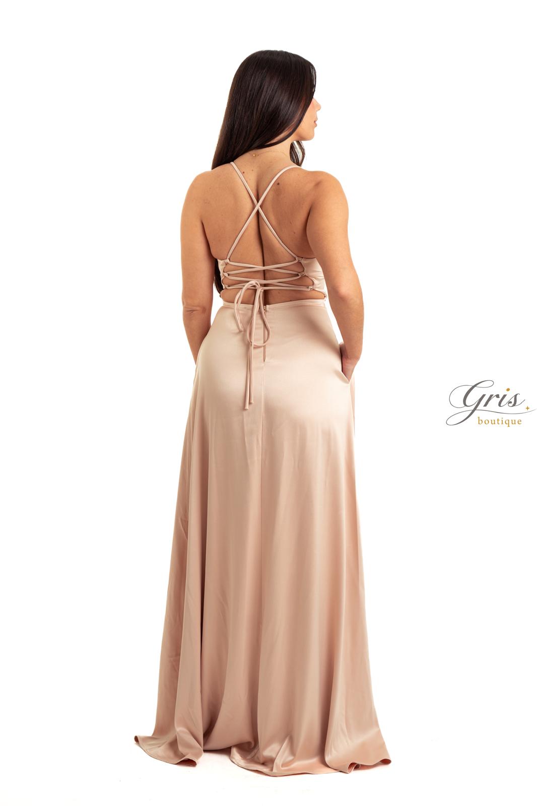Layla Champagne Dress