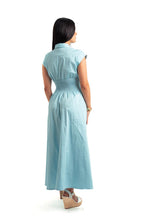 Vestido azul Dallas