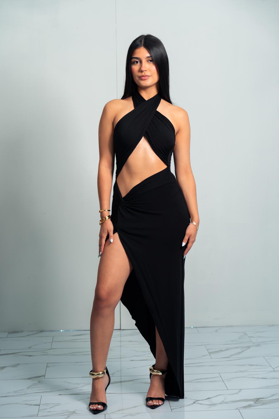 Kira Black Dress