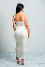 Elise Ivory Corchet Dress