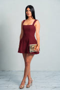 Kyo Wine Dress