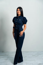 Malu Navy Jumpsuit