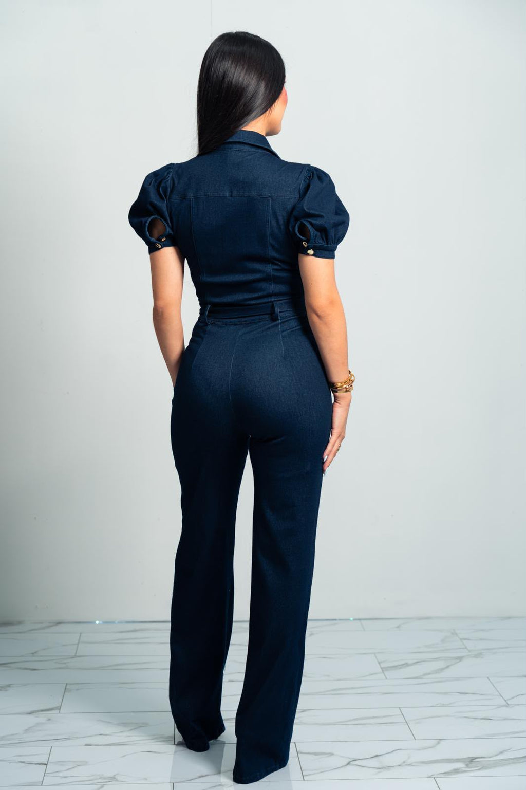 Malu Navy Jumpsuit