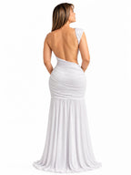 Tory White Long Dress