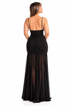 Olivia Long Black Dress