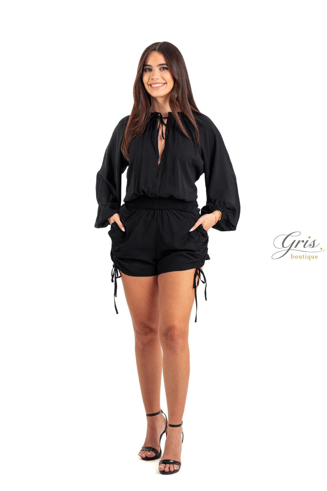 Ariel Black Romper Size S